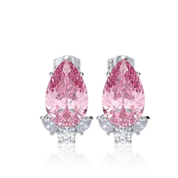 Pink Ice Earrings - Picture 2 of 3